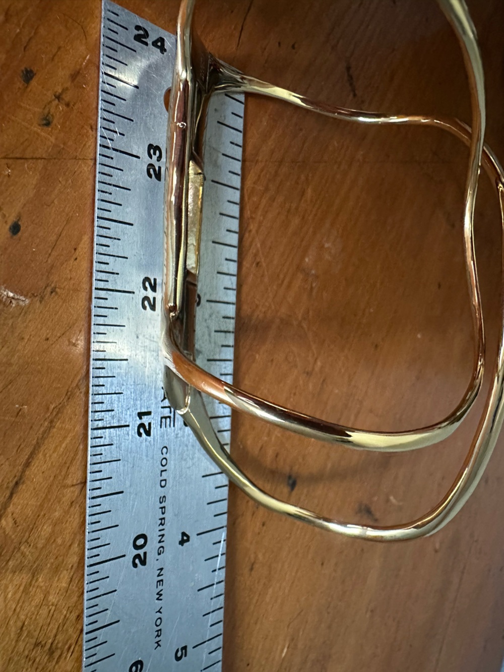 Alexis Bittar Liquid Gold Cuff Bracelet - Picture 9 of 10